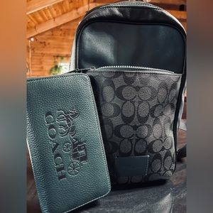 Coach Westway Pack and Long Zip Around wallet